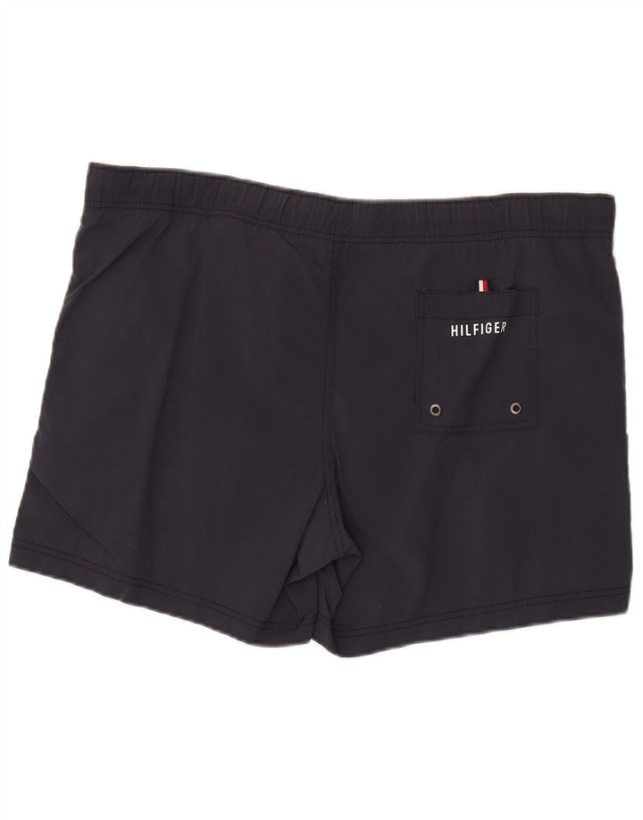 Tommy Hilfiger Herren-Badeshorts, Größe L, Marineblau