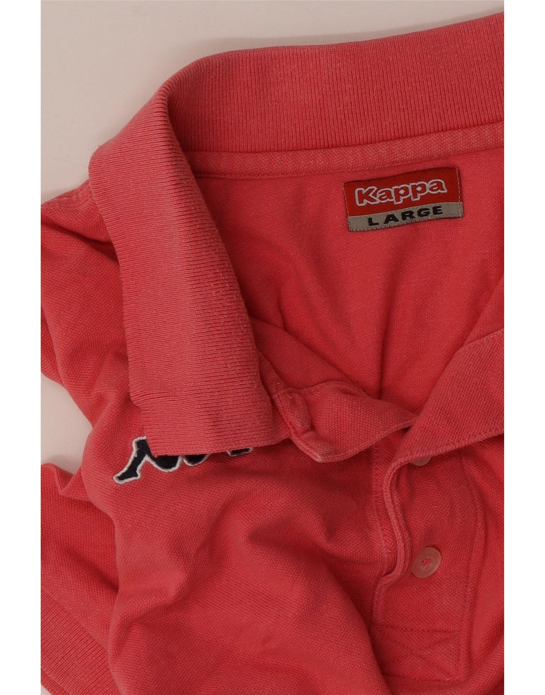 Kappa Herren Poloshirt Large Pink