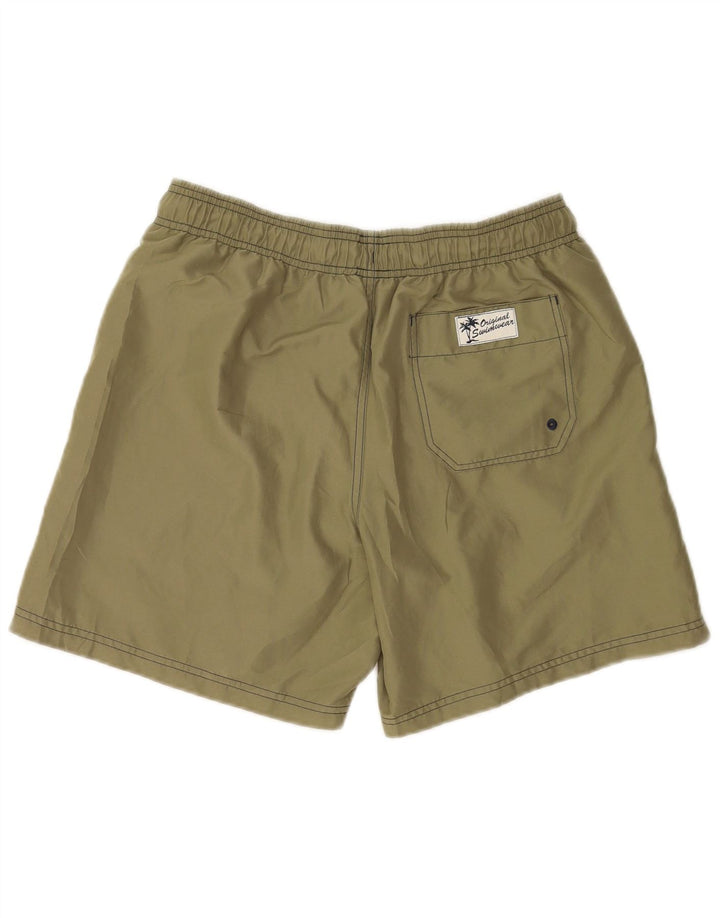 Marks & Spencer Herren-Badeshorts, Mittelkhaki, Polyester