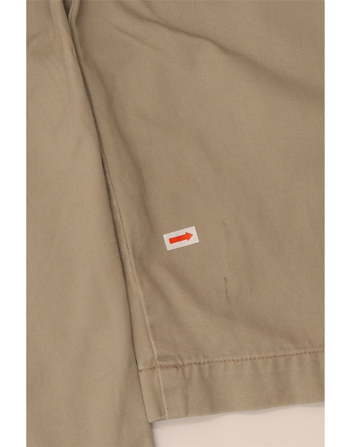 Tommy Hilfiger Herren gerade Chinohose W42 L32 Beige Baumwolle