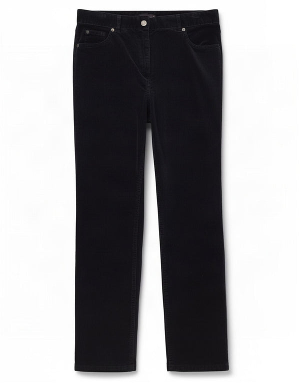 Marks & Spencer Damen Cordhose UK 12 Medium W30 L30 Marineblau
