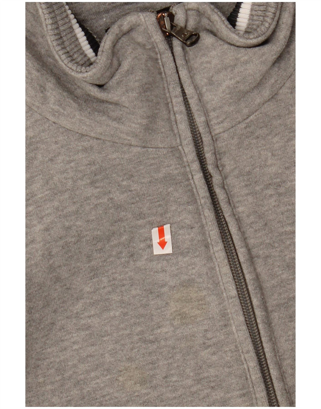 CHAMPION Herren-Trainingsanzug-Oberteil, große, grau gesprenkelte Baumwolle