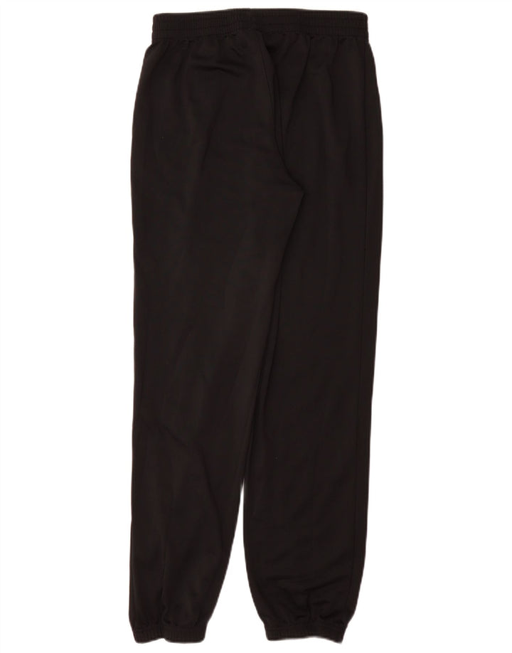 ADIDAS Boys Tracksuit Trousers Joggers 13-14 Years  Black Polyester