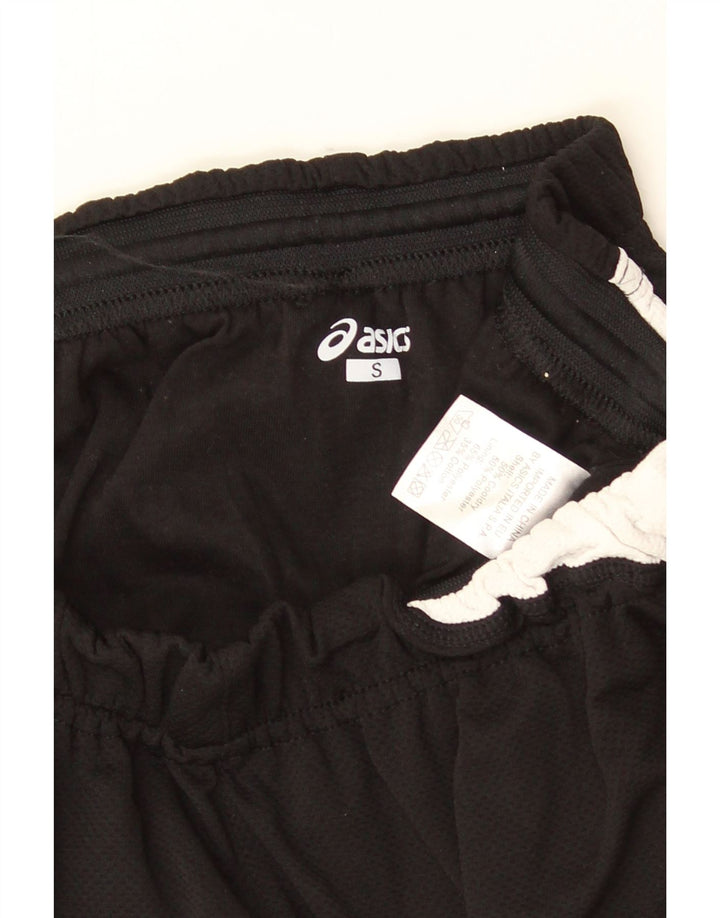 Asics Damen Sportshorts UK 10 Small Schwarz Colourblock Polyester