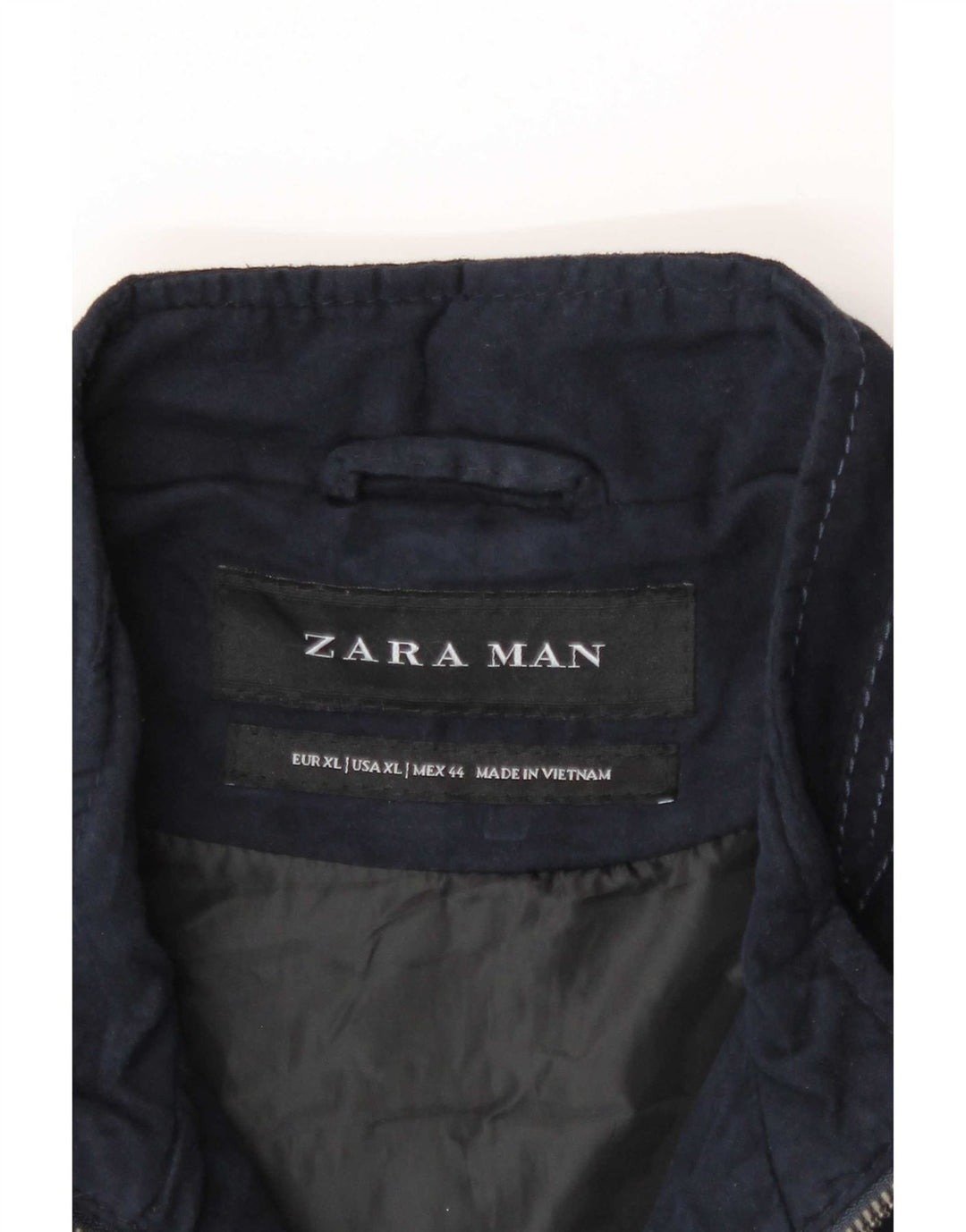 Zara Herren Bomberjacke UK 42 XL Marineblau