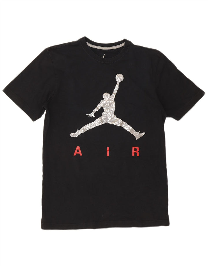 Jordan Herren-T-Shirt mit Grafik, mittelgroß, Schwarz