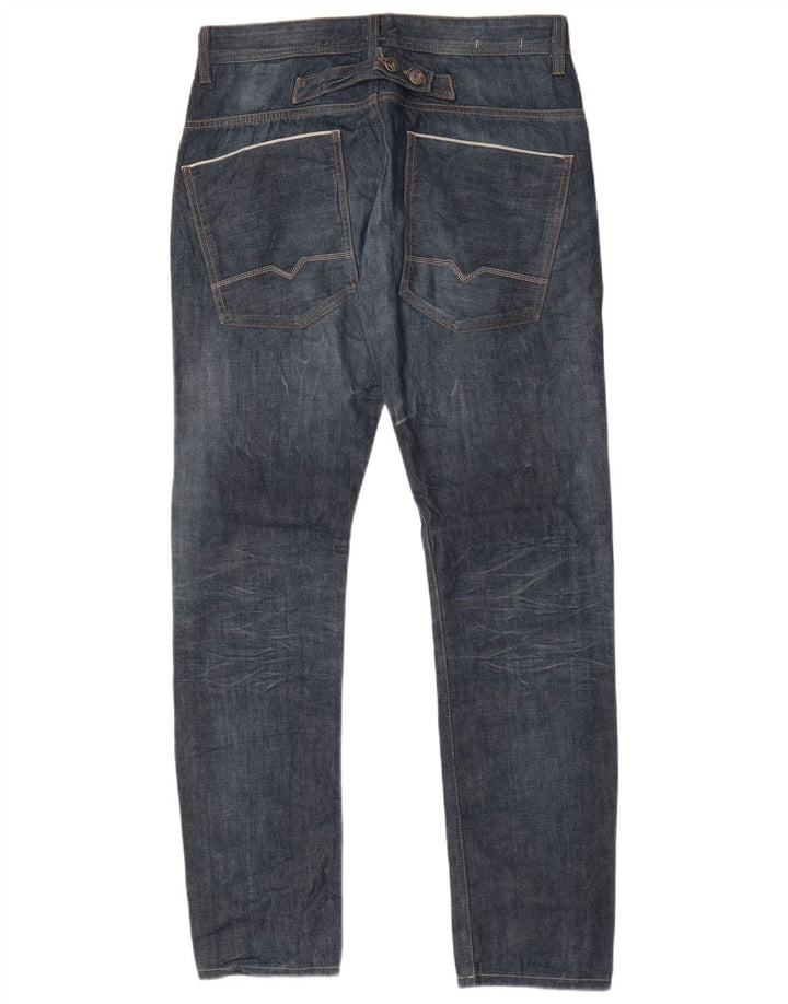 Hugo Boss Herren Slim Jeans W32 L34 Blaue Baumwolle