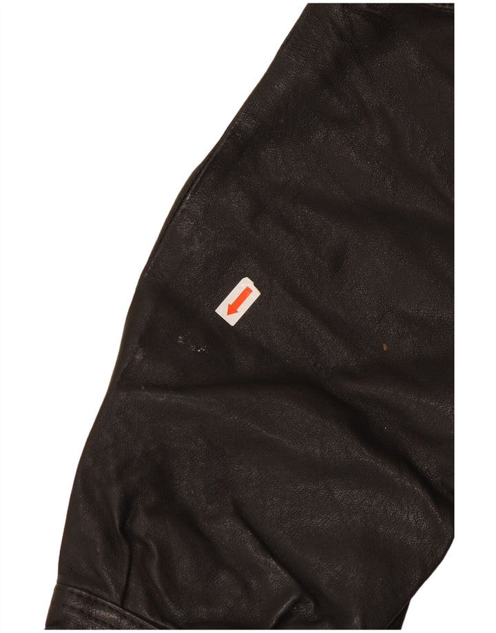 C&A Herren Lederjacke IT 58 4XL Braunes Leder