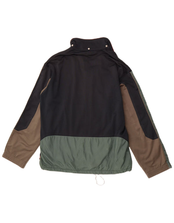 DIADORA Herren-Trainingsanzug-Top-Jacke, UK 42, groß, mehrfarbig, Farbblock