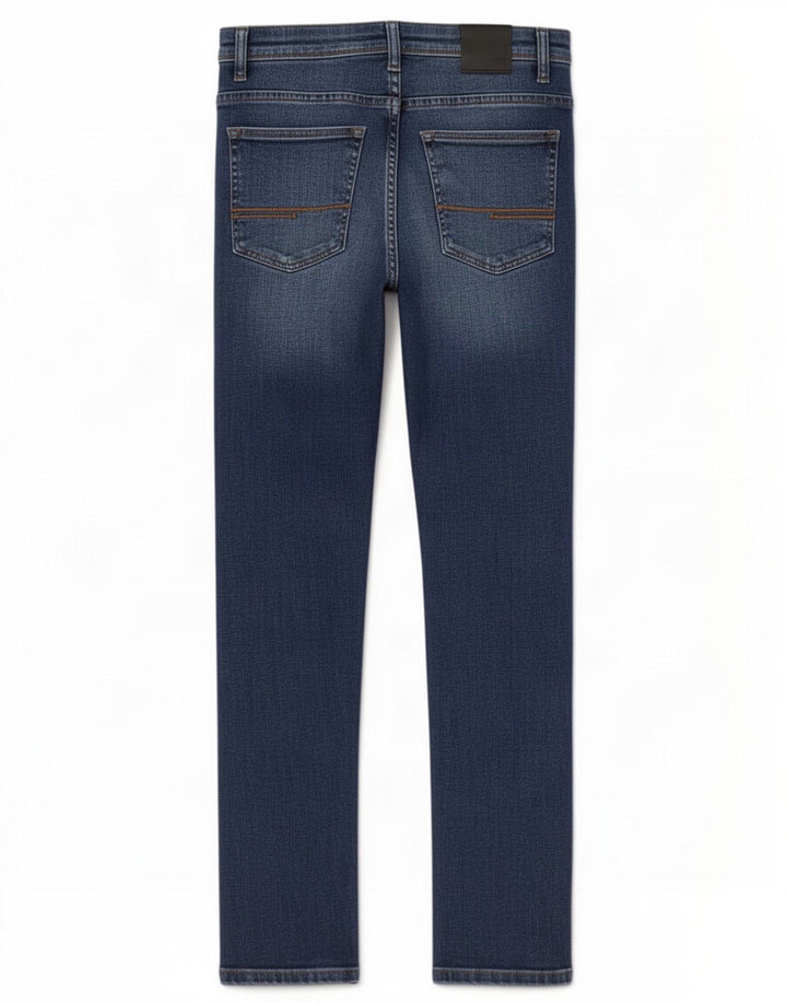 Bench Damen Slim Jeans W28 L32 Blaue Baumwolle