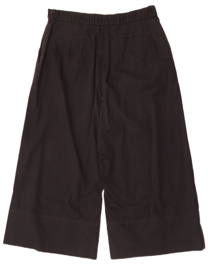 Max & Co. Damen-Caprihose mit weitem Bein, W30, L21, Schwarz