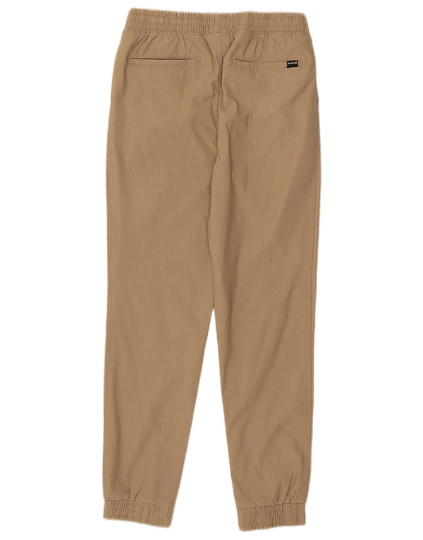 Hurley Jungen Jogger Freizeithose 10–11 Jahre W26 L25 Beige Nylon