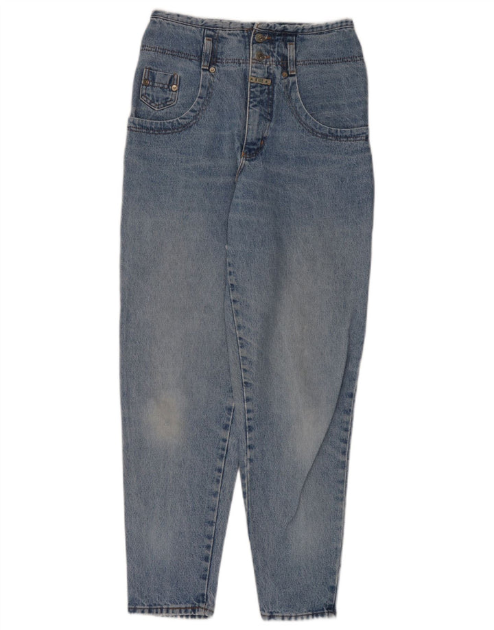 Vintage Damen Tapered Jeans Medium W28 L29 Blaue Baumwolle