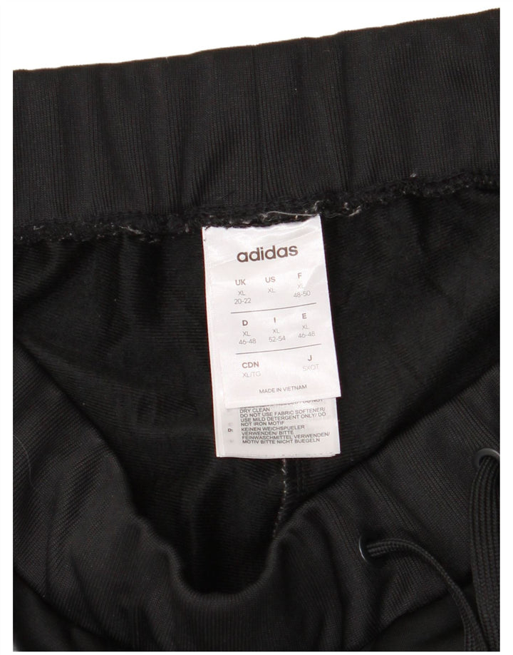 Adidas Damen Trainingshose Jogger UK 20/22 XL Schwarz Polyester