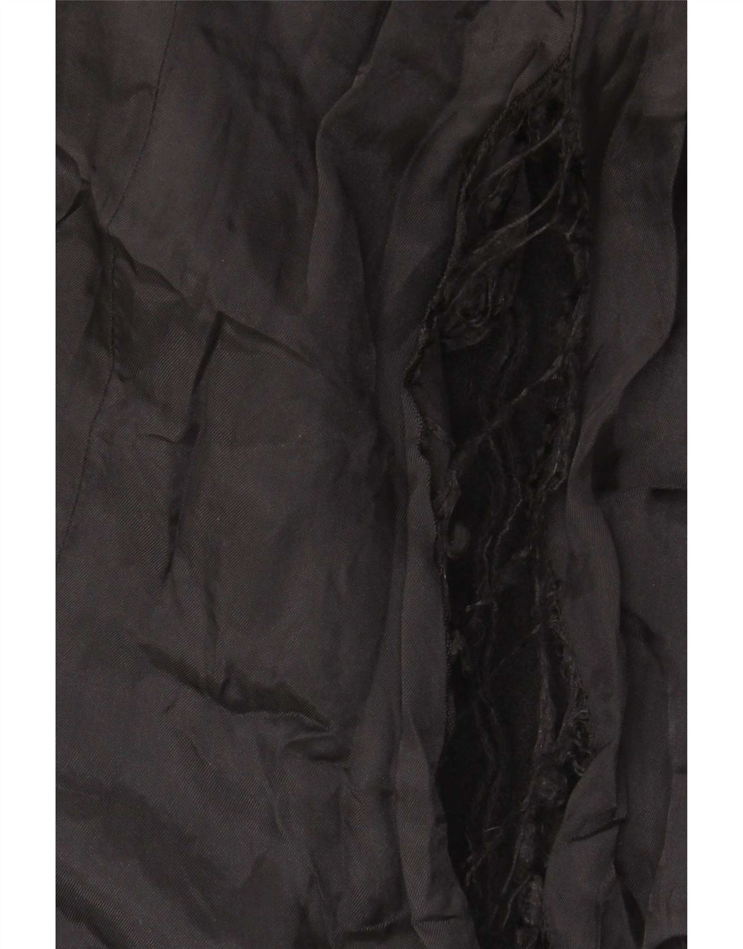 Zara Damen Mantel UK 14 Large Schwarz
