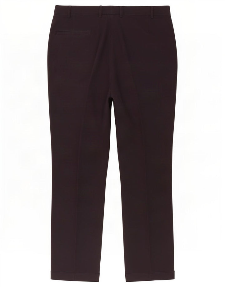 Marks & Spencer Herren-Anzughose mit Pegged-Anzug, W40 L33, marineblaues Polyester