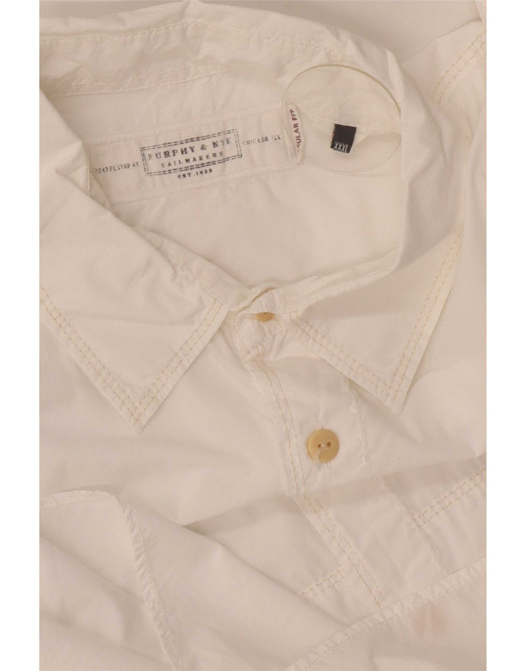 Murphy & Nye Herrenhemd 3XL Weiß