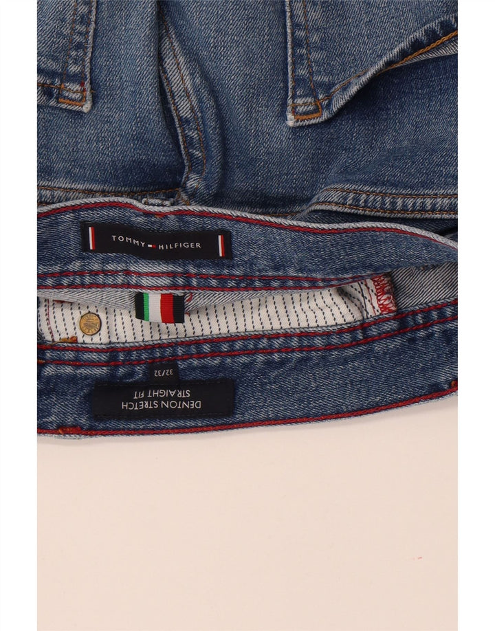 Tommy Hilfiger Herren Denton Straight Jeans W32 L32 Blau