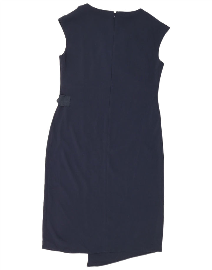 Marks & Spencer Damen Autograph Etuikleid UK 14 Large Marineblau