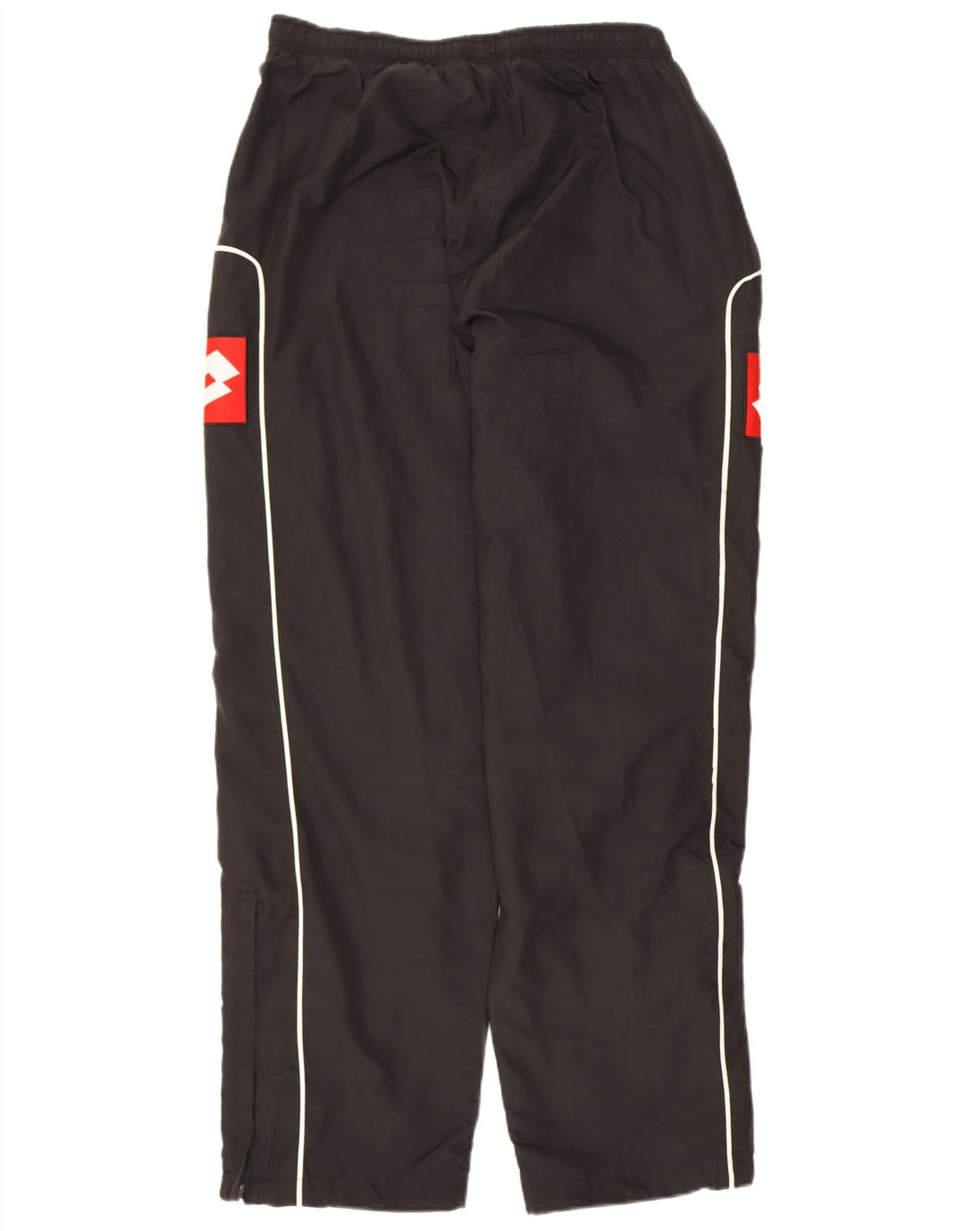 Lotto Herren-Trainingshose mit Grafik, groß, schwarzes Farbblock-Polyester
