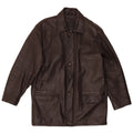 Vintage Herren Lederjacke IT 50 Großes braunes Leder