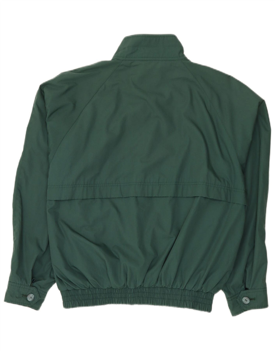 Vintage Herren Wendejacke UK 38 Mittelgrünes Polyester