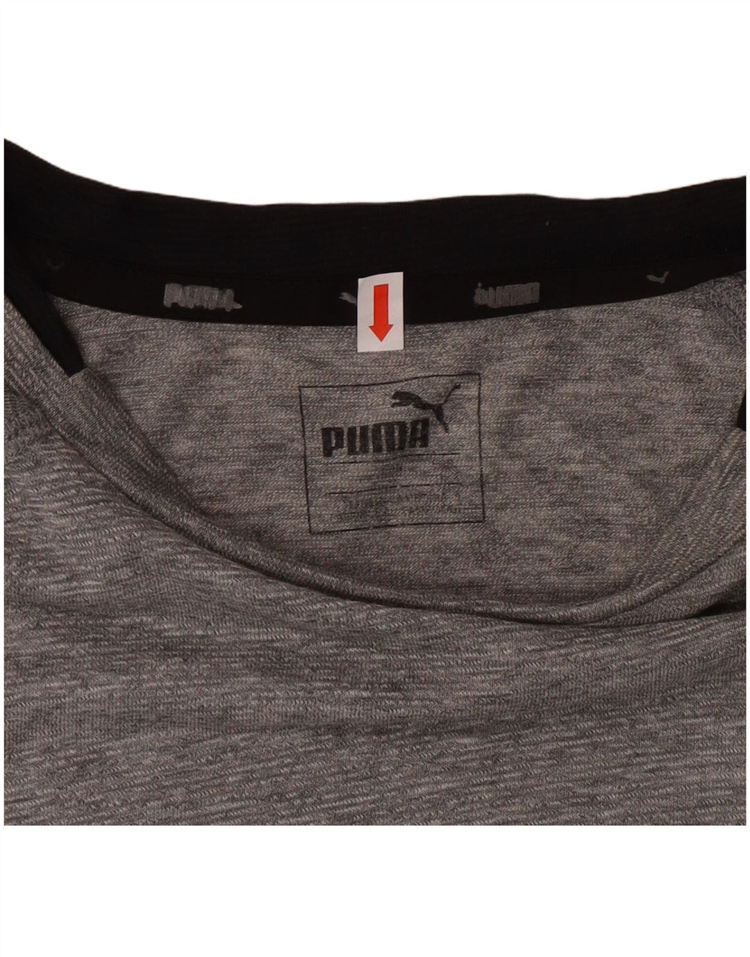 Puma Herren T-Shirt Large Grau Polyester