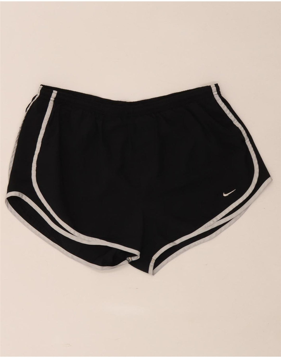 Nike Damen Sportshorts UK 18 XL Schwarz Polyester