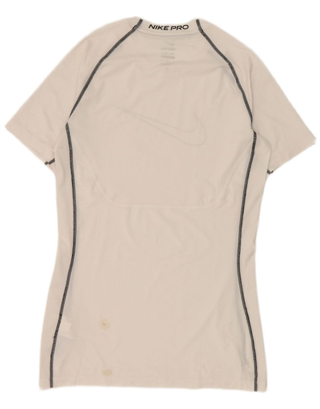 Nike Herren-T-Shirt mit Dri-Fit-Grafik, Größe L, Weiß, Polyester