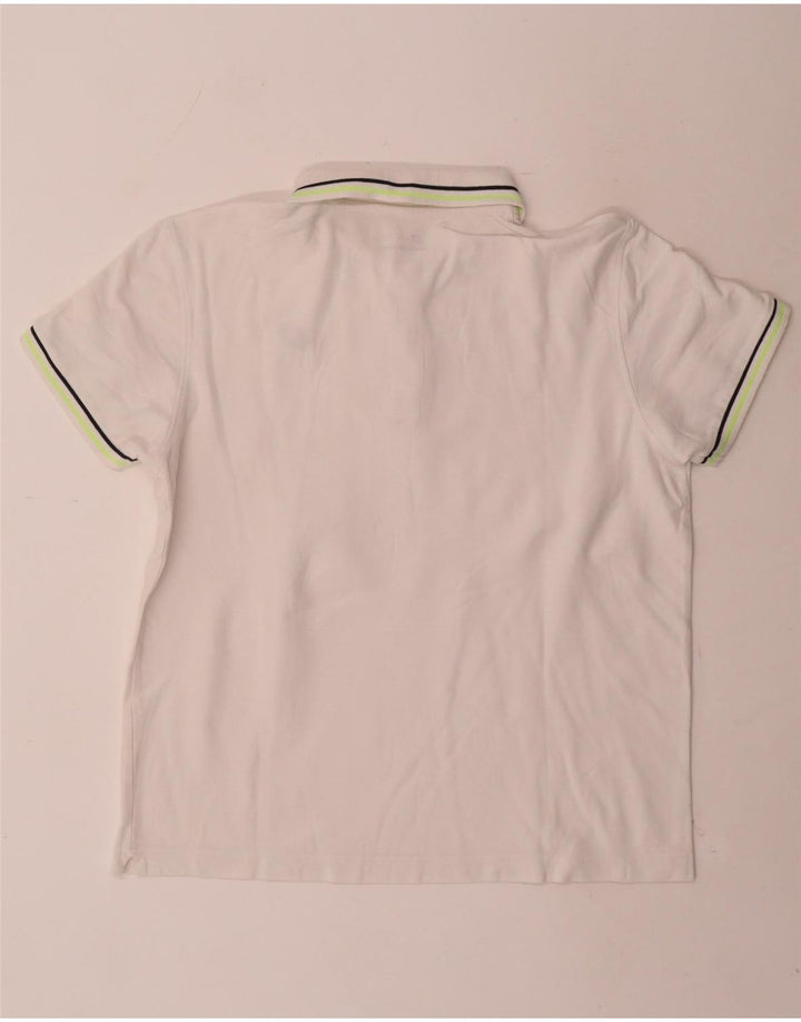 Lotto Herren Poloshirt Mittelweiß gestreift