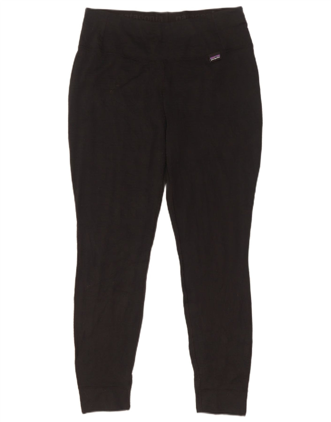 Patagonia Damen Leggings UK 12 Medium Schwarz Polyester