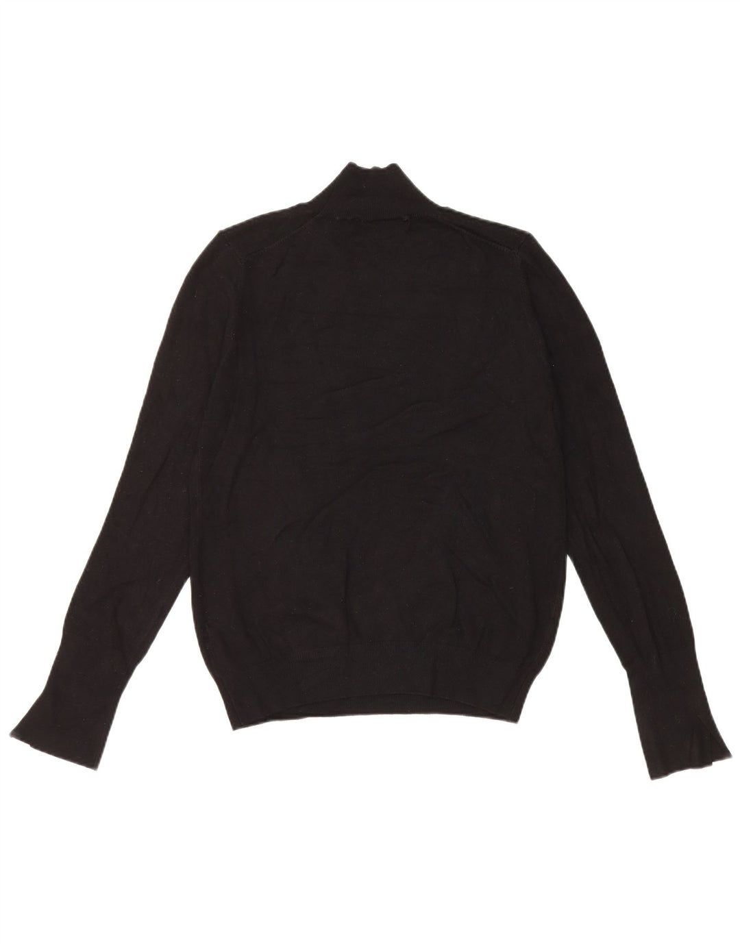 Zara Damen-Pullover mit Rollkragen, Gr. 14, Schwarz, Viskose