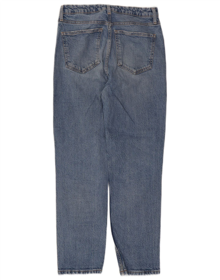 Zara Damen Tapered Jeans EU 38 Small W28 L26 Blau