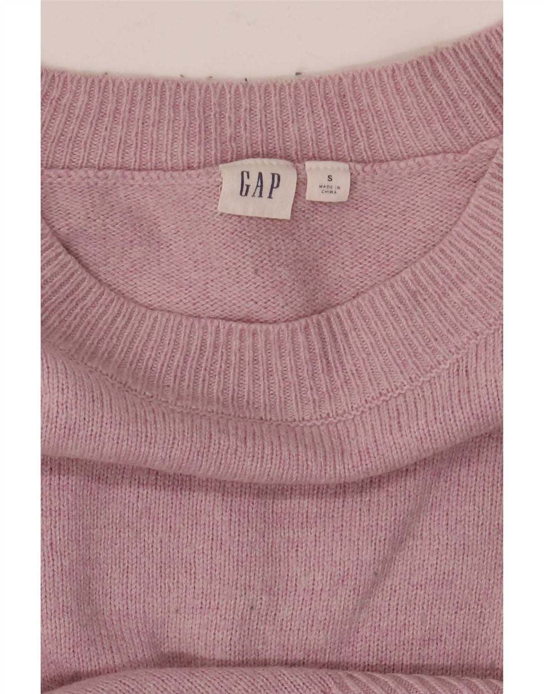 Gap Damen-Pullover, übergroß, Rundhalsausschnitt, Gr. 10, Größe S, Rosa