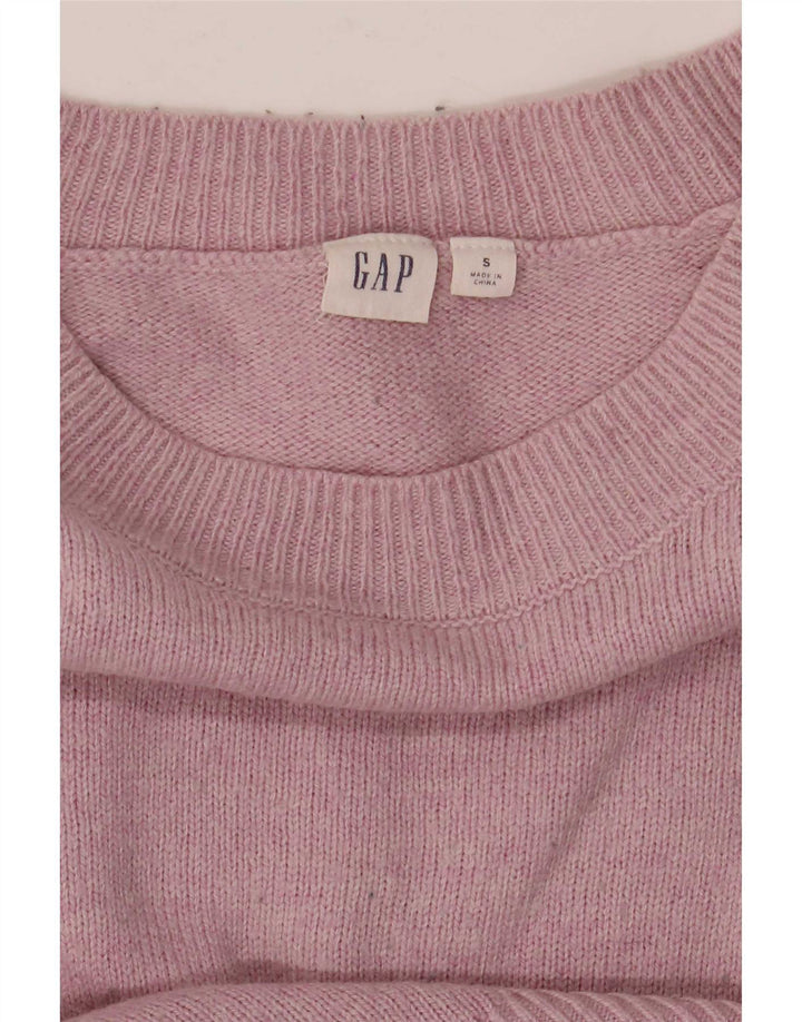Gap Damen-Pullover, übergroß, Rundhalsausschnitt, Gr. 10, Größe S, Rosa