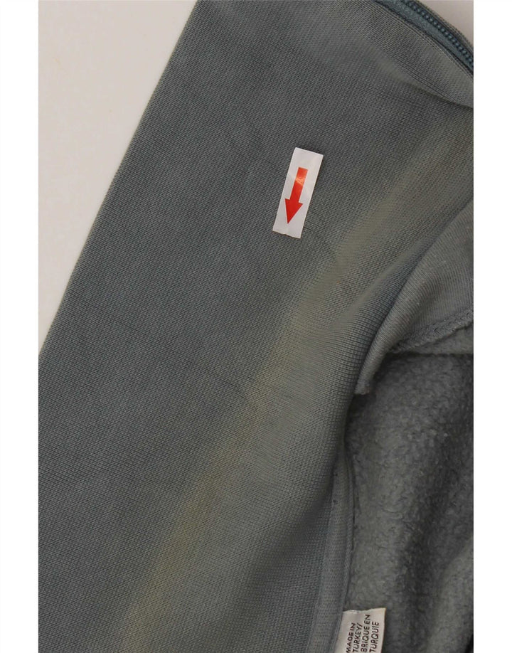 Puma Herren-Trainingsanzug mit grafischem Oberteil, Größe L, Blau