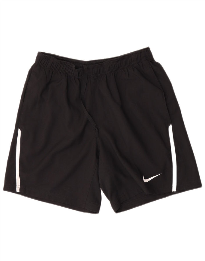 Nike Herren Dri Fit Sportshorts, Größe S, Schwarz, Polyester
