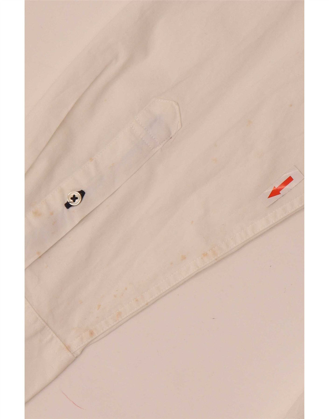 Tommy Hilfiger Herrenhemd XL, weiße Baumwolle