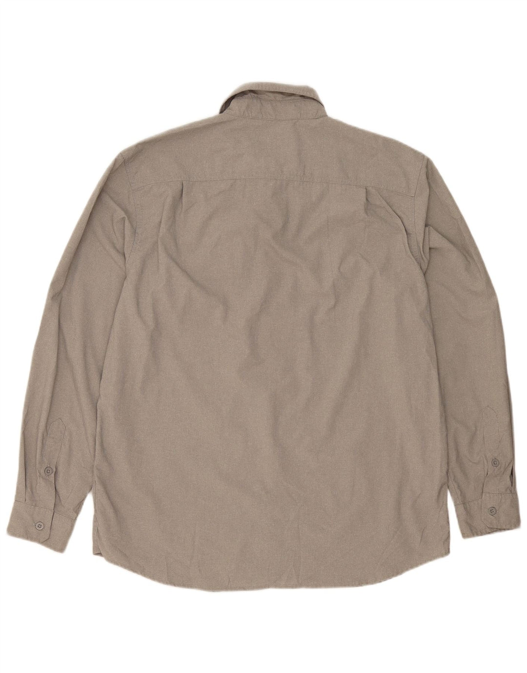Carhartt Herren-Hemd mit entspannter Passform, großes graues Polyester