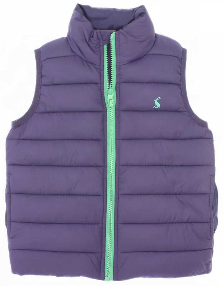Joules Wattierte Weste für Jungen, 2–3 Jahre, marineblaues Polyester