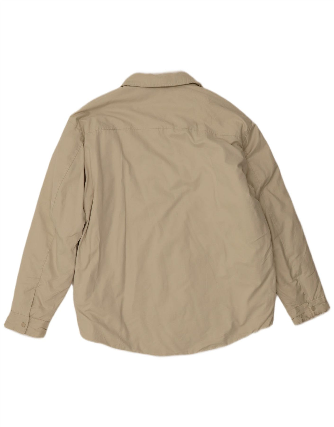 Zara Herren Bomberjacke UK 40 Large Beige Polyester