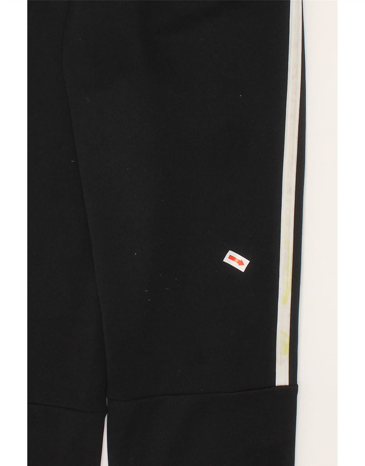 ADIDAS Boys Aeroready Tracksuit Trousers 9-10 Years  Black Polyester Vintage Adidas and Second-Hand Adidas from Messina Hembry 