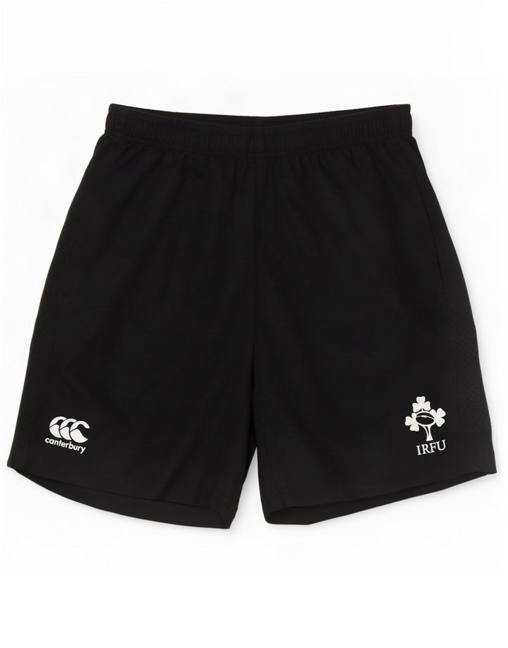 Canterbury Herren IRFU Graphic Sport Shorts Mittelschwarzes Polyester
