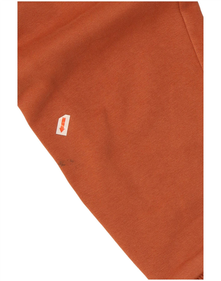 Ellesse Herren-Trainingshose, Jogginghose, Größe L, Orange, Baumwolle