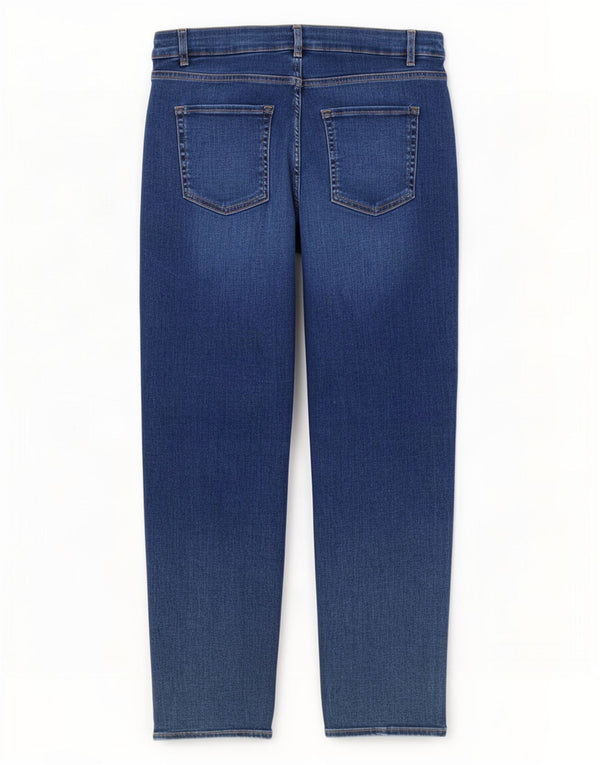 Marks & Spencer Damen Per Una Straight Jeans UK 14 Large W32 L27 Blau