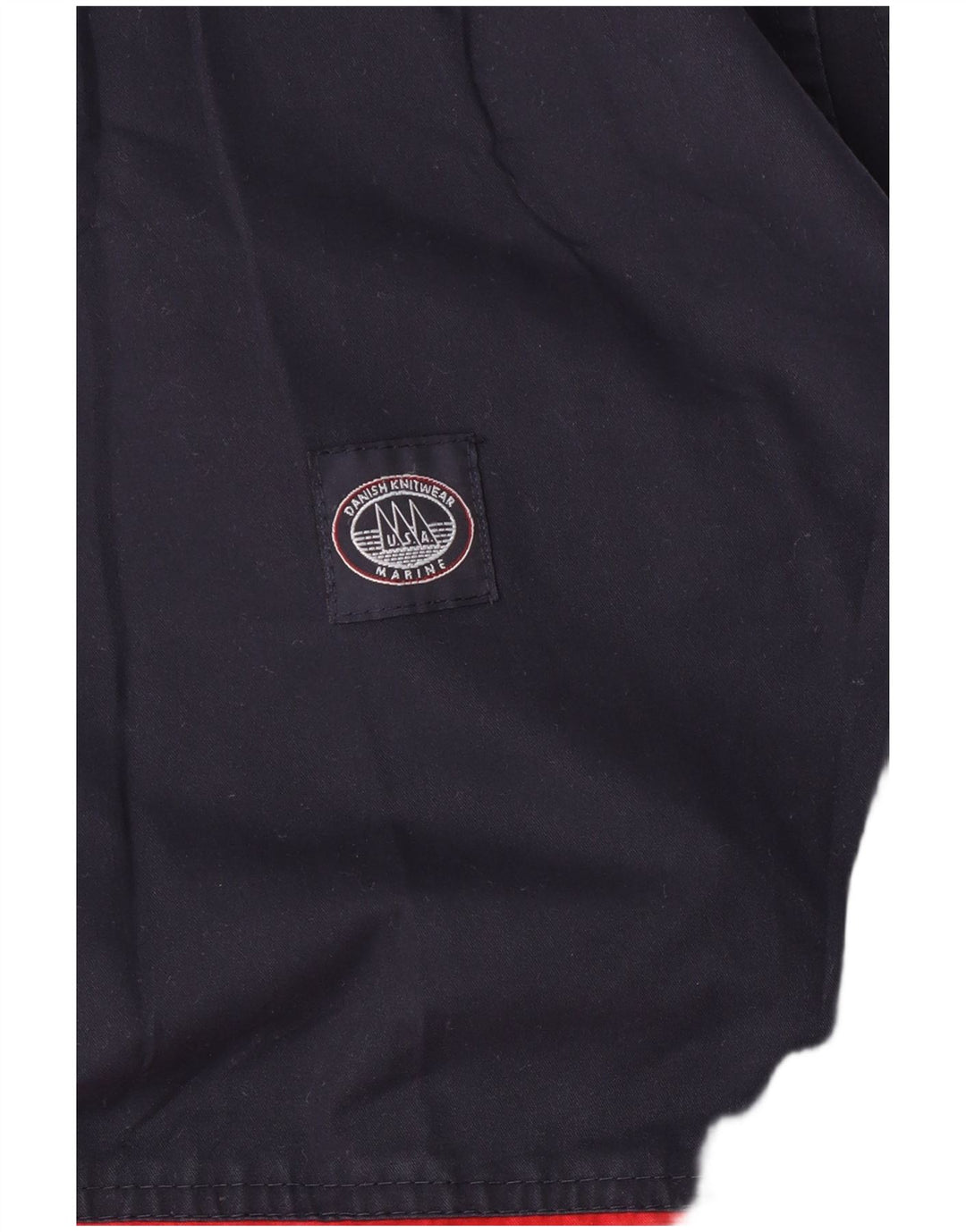 Vintage Herren Wendeweste UK 42 XL Marineblau Farbblock