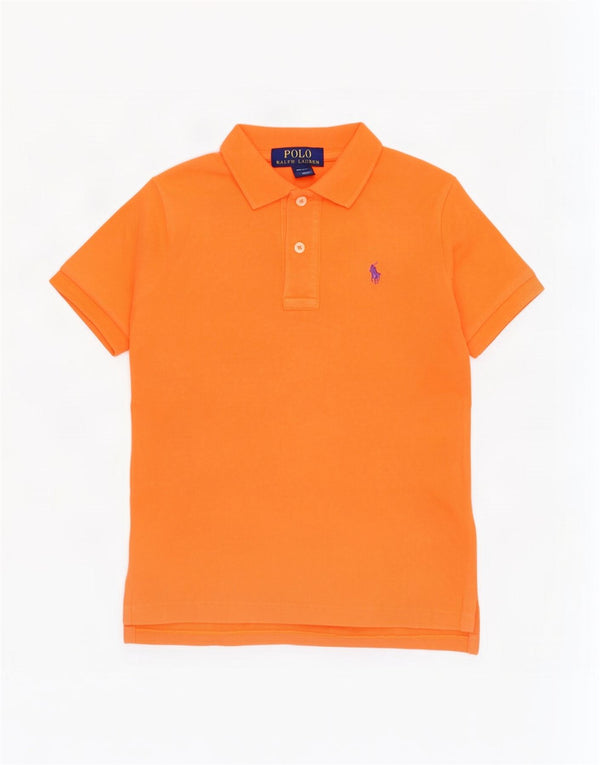 Polo Ralph Lauren Jungen-Poloshirt, 4–5 Jahre, orange Baumwolle