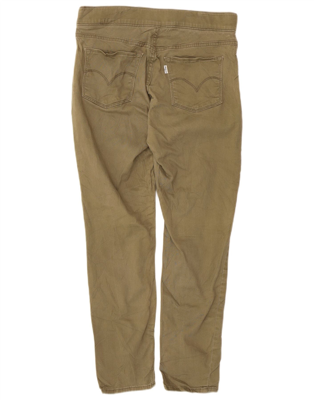 Levi's Damen Tapered Slim Jegging Jeans US 8 Medium W29 L30 Khaki Baumwolle