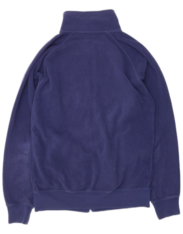 FILA Mens Fleece Jacket UK 36 Small Navy Blue Polyester