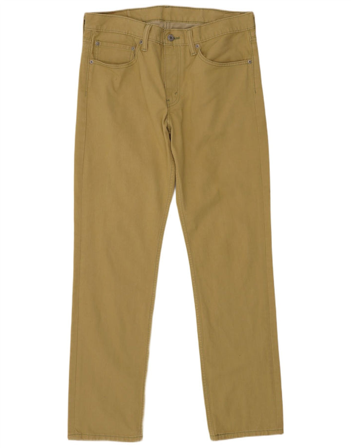 Levi's Herren 511 Slim Jeans W34 L32 Khaki Baumwolle